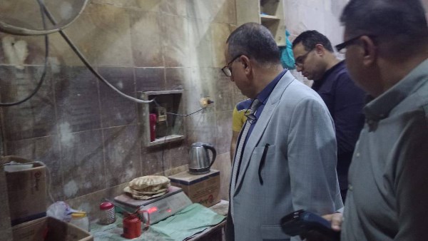 تحرير 10 محاضر ضد أصحاب المخابز المخالفة بالغربية