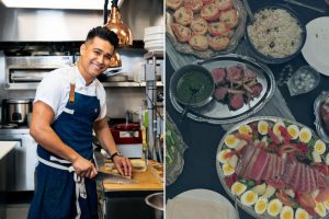أطباق Celeb Chef Jordan Andino في عرضين جديدين للخبز ومطعمه في مانيلا