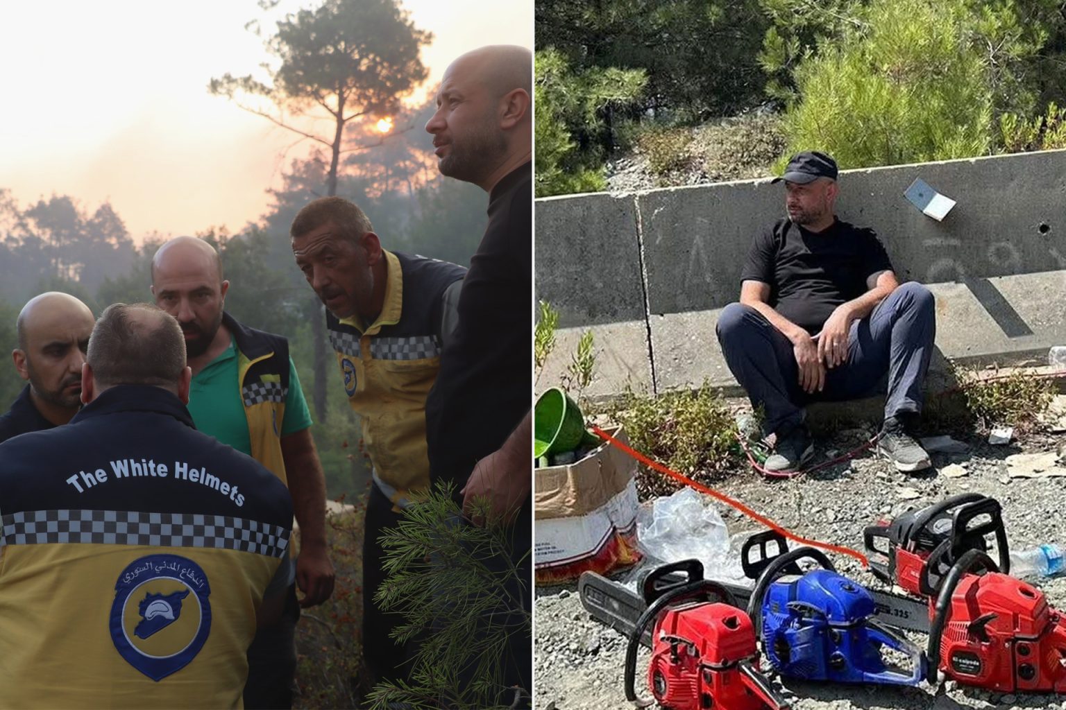 عندما يكون الوزير إنسانا أولا.. رائد الصالح في وجه حرائق اللاذقية