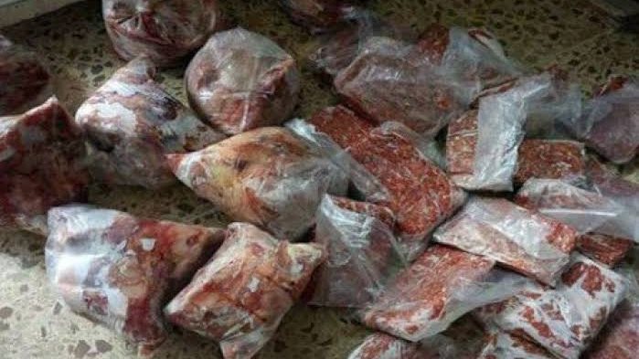 ضبط 256 كيلو لحوم ودواجن ورنجة غير صالحة بالغربية