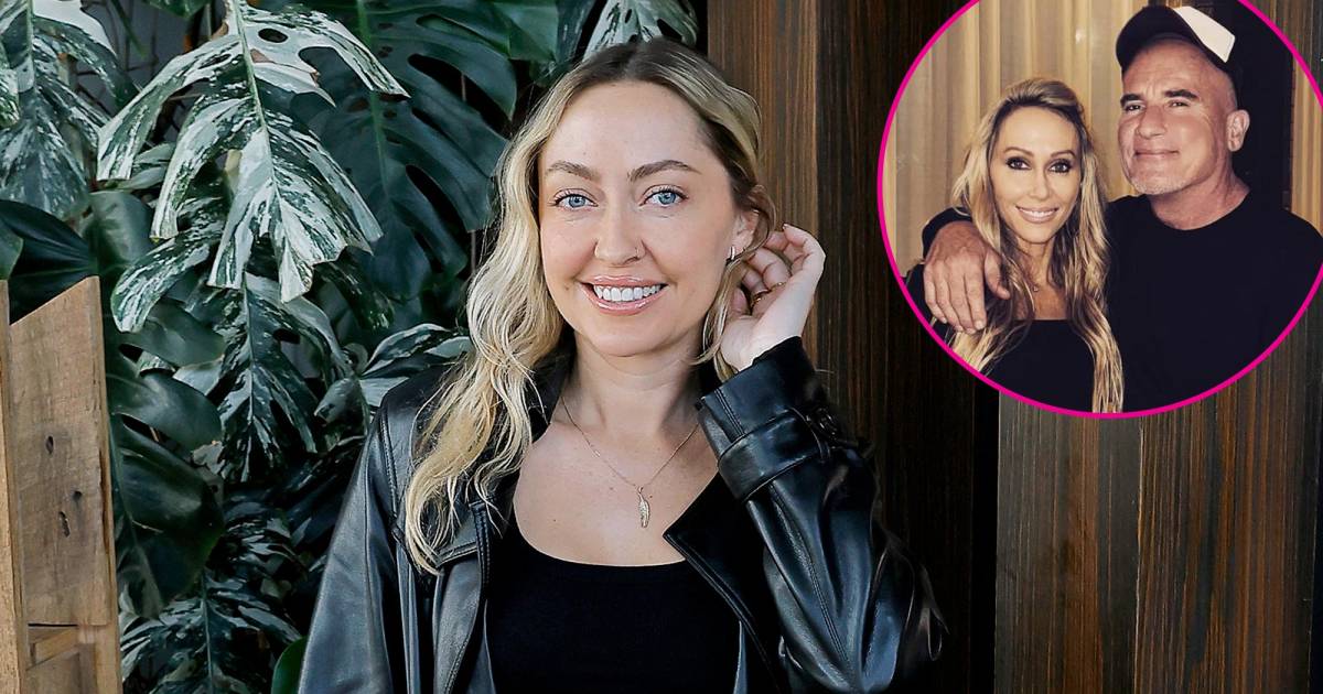 يشارك براندي سايروس أفكارًا حول زواج أمي تيش الجديد 006