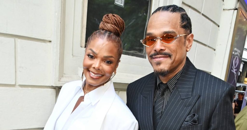 جانيت جاكسون وماكسويل سبارك شائعات الرومانسية بينما كانا يديك في لندن