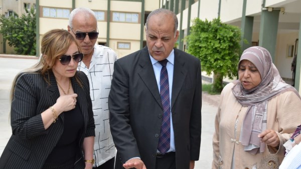 بورسعيد | الغرباوي يتفقد مقر إدارة شمال ويشيد بروح التعاون بين العاملين بها