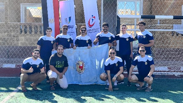 5 ذهبيات لجامعة سوهاج خلال مشاركتها فى معسكر الأنشطة الصيفية لطلاب الجامعات المصرية