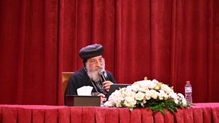البابا تواضروس الثاني: مصر ملجأ دائم لأهل فلسطين.. والسيد المسيح اختارها للهروب من الملك هيرودس