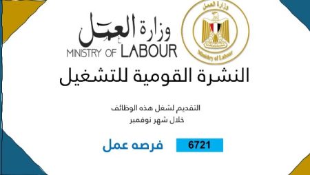 6721 فرصة عمل جديدة.. اعرف الأماكن والرواتب وطريقة التقديم