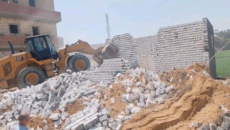 المنيا.. إزالة 1709 حالات تعدٍ على أملاك الدولة والأراضي الزراعية