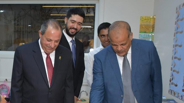 محافظ بورسعيد يواصل جولاته الميدانية على المدارس الحكومية والخاصة