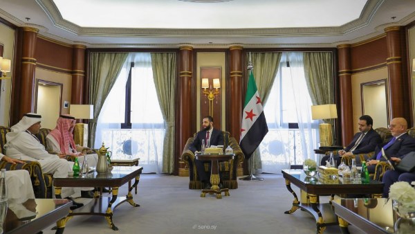 الرئيس السوري يلتقي رئيس مجلس إدارة البنك السعودي