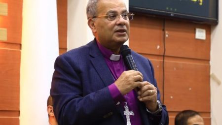 رئيس الطائفة الإنجيلية بمصر يشارك في حفل تنصيب القس توما فخري ليب راعيا لكنيسة ببا الإنجيلية