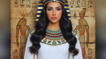 هدى المفتي تشارك صورا بالزي الفرعوني في أحدث ظهور