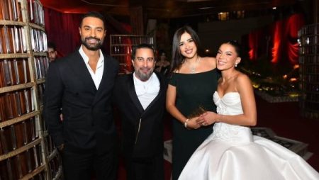 نجوم الفن في حفل زفاف هادي الباجوري.. صور