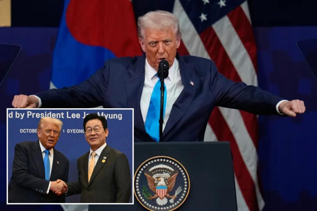 أعلن الرئيس الأمريكي دونالد ترامب أنه تم التوصل إلى اتفاق تجاري مع كوريا الجنوبية