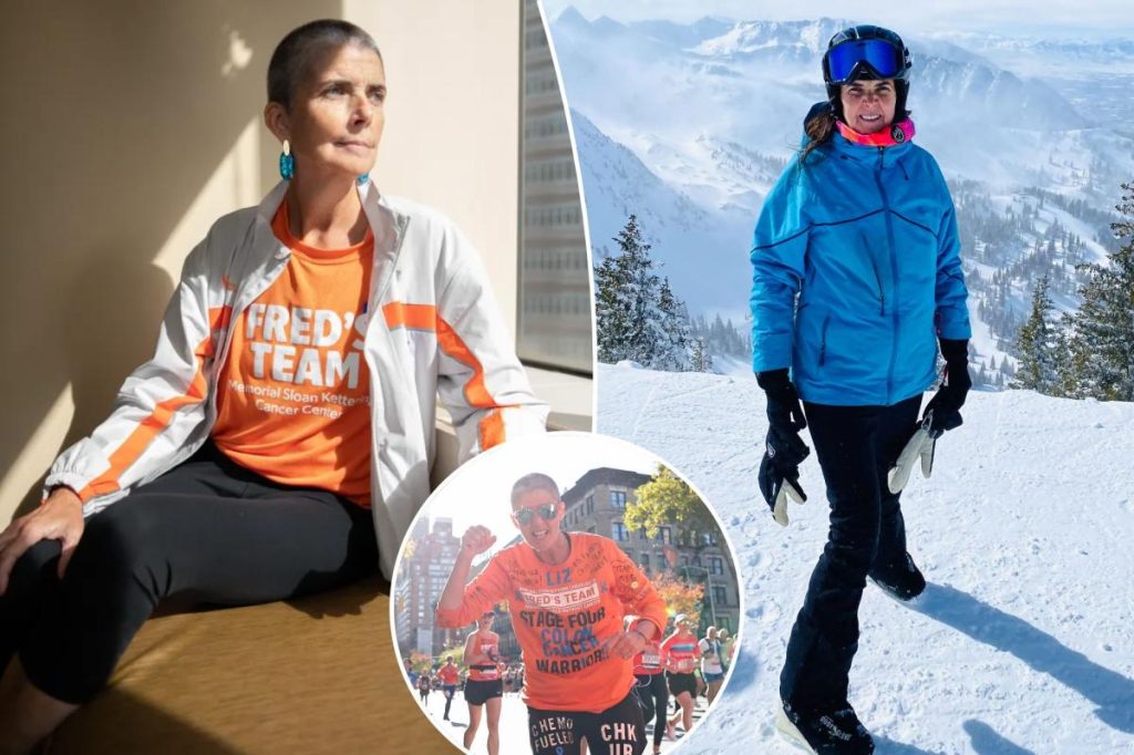 الجدة لثلاثة أطفال تكافح سرطان القولون والكلى وتدير ماراثون مدينة نيويورك