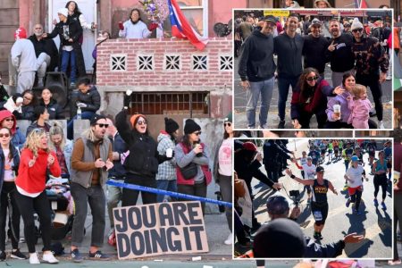 المتعصبون “المجنونون” لماراثون مدينة نيويورك مسعورون مثل المتسابقين، لكن على الأقل لديهم الميموزا والخبز