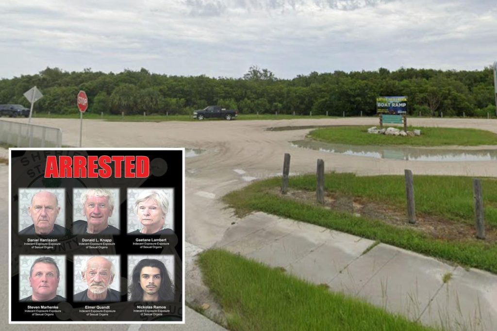 تم القبض على ستة من العراة بتهمة التعري على شاطئ فلوريدا الخطأ