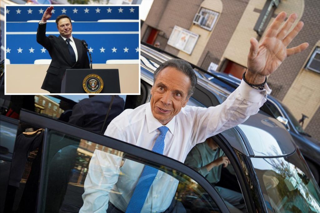 إيلون ماسك يدعم أندرو كومو في سباق رئاسة بلدية مدينة نيويورك