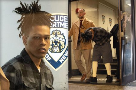 زاحف مدينة نيويورك إريك ماكمايكل الذي يُزعم أنه اغتصب فتاة تبلغ من العمر 12 عامًا في كاميرات البط الجبان بعد القبض عليه