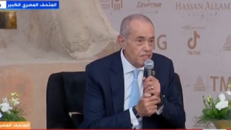 محمد منصور: افتتاح المتحف المصري الكبير حدث مهم للغاية