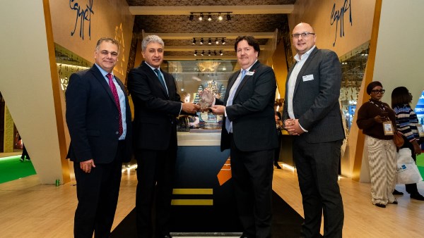 الجناح المصري يفوز بجائزة أفضل تصميم في بورصة لندن الدولية للسياحة WTM بلندن