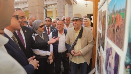 برعاية رئيس مجلس الوزراء.. افتتاح معرض صور بمهرجان قنا للفنون التراثية بمعبد دندرة