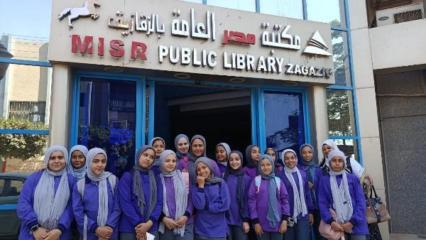 مكتبة مصر العامة تُنظم 11 زيارة للمكتبة المتنقلة خلال شهر أكتوبر