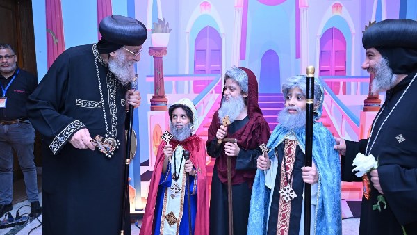 البابا تواضروس يشهد احتفالية اللجنة المجمعية للطفولة بمرور 17 قرنا على مجمع نيقية