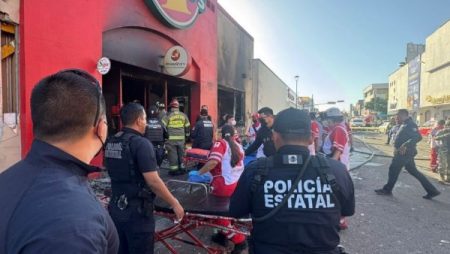 بينهم 4 أطفال .. مصرع 22 شخصًا وإصابة 12 في انفجار بالمكسيك