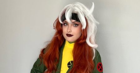 ابنة آنا نيكول سميث دانيلين بيركهيد تذهب إلى “المارقة” في عيد الهالوين في صورة جديدة نادرة