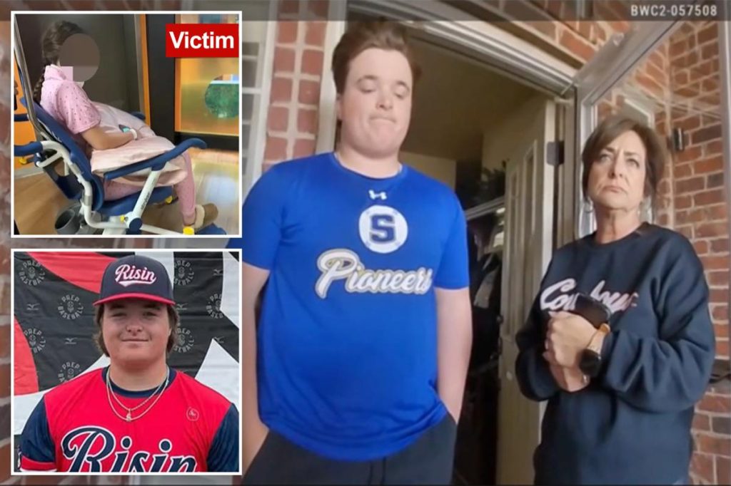 يُظهر مقطع فيديو تم إصداره حديثًا رجال شرطة وهم يكبلون مراهقًا مرتبطًا بفضيحة اعتداءات جنسية عنيفة أثارت غضب العائلات