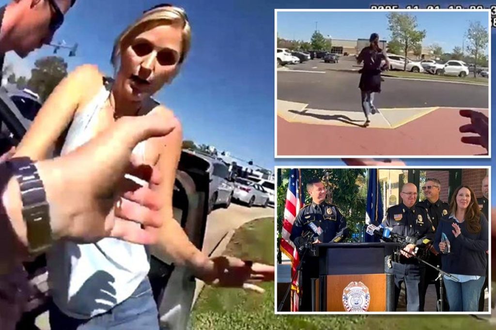 والدة لويزيانا، ليزلي سميث، تم تكريمها من قبل شرطة سليدل لمساعدتها في مطاردة السرقة من المتاجر