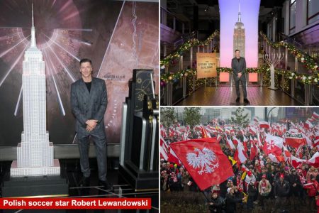 مبنى إمباير ستيت يضيء أخيرًا بمناسبة عيد استقلال الدولة الأوروبية – بعد سنوات طويلة من الازدراء