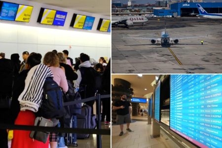 ألغت شركات الطيران الأمريكية أكثر من 2500 رحلة جوية في عطلة نهاية الأسبوع بسبب الإغلاق الحكومي