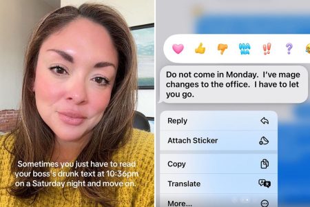 وكيل عقارات يُقال بعد إرسال رئيسه رسالة نصية ليلية “في حالة سكر”.