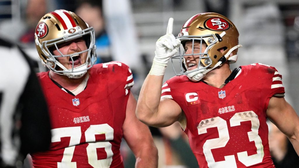 فوز فريق سان فرانسيسكو 49ers على كارولاينا بانثرز 20-9 بقيادة كريستيان مكافري.
