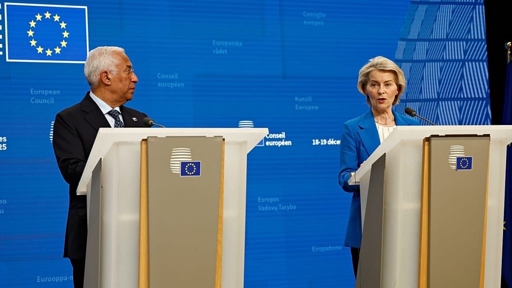 الاتحاد الأوروبي يصدر ديونًا مشتركة بقيمة 90 مليار يورو لأوكرانيا بعد تعثر قرض التعويضات.