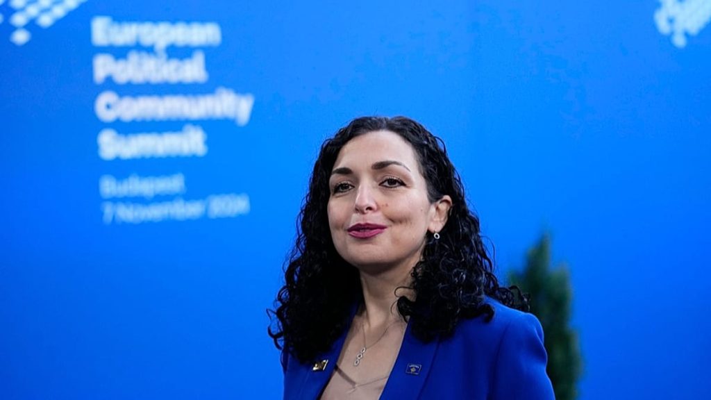 أوروبا مصيرنا، هذا ما تقوله رئيسة كوسوفو فيوزا أوسماني لـ”يورونيوز”.