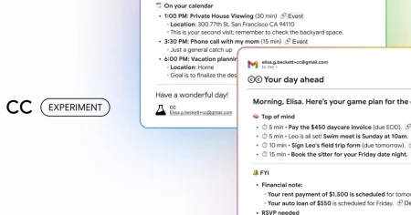 خدمة جديدة من جوجل تنظم المهام اليومية.. المواعيد وسداد الإيجار