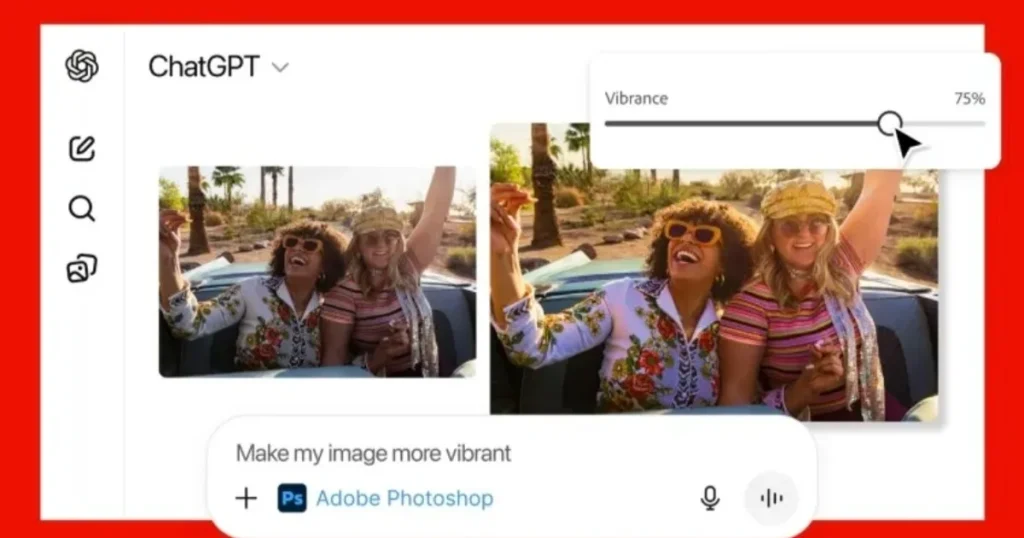 “أدوبي” تتيح تطبيقات Photoshop وAcrobat في منصة ChatGPT الذكية