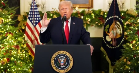 الهجرة والاقتصاد والحروب.. تعهدات ورسائل في خطاب ترمب بعد 11 شهراً بالبيت الأبيض