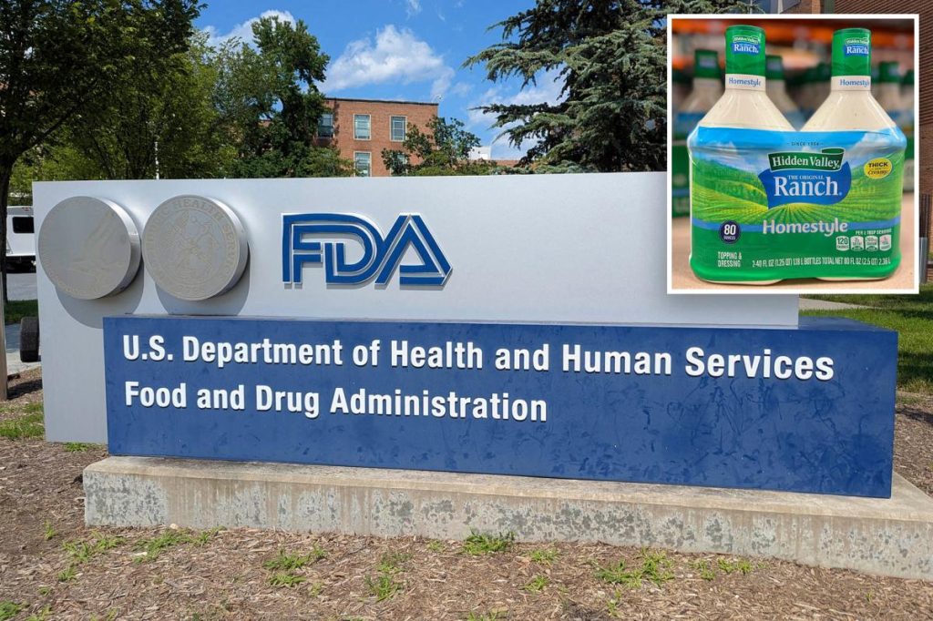 رanch Hidden Valley ضمن استدعاء واسع النطاق لصلصات السلطة من قِبل إدارة الغذاء والدواء الأمريكية.