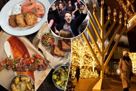 احتفالات (Hanukkah) تُقام في فعاليات ومطاعم ومتاجر منبثقة في نيويورك.