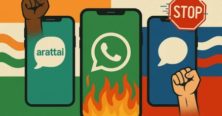 ضغوط متزايدة على واتساب.. تطبيق بديل في الهند واتجاه للحظر في روسيا