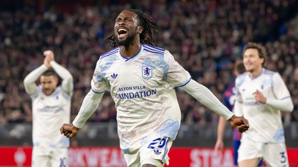 بازل 1-2 أستون فيلا: يوري تيليمانس يحسم الفوز في (الدوري الأوروبي) لأستون فيلا.