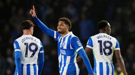 برايتون يتعادل 1-1 مع وست هام: روتير يسجل في الوقت بدل الضائع.