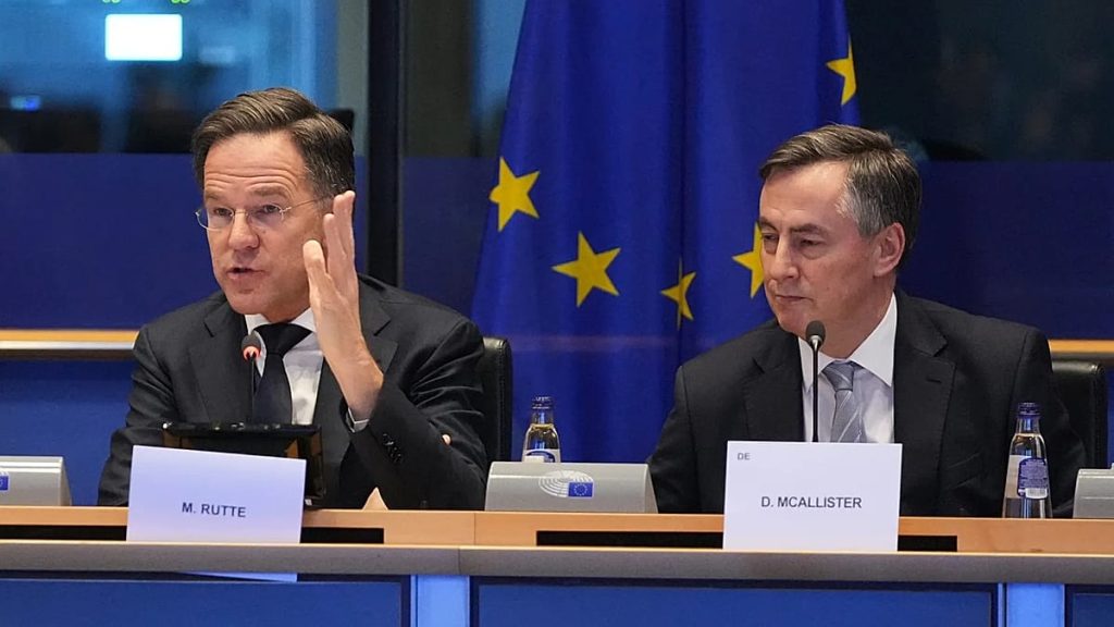 مارك روتيه يتحدى نواب البرلمان الأوروبي ويمدح دونالد ترامب بـ “هام للغاية” لحلف الناتو.