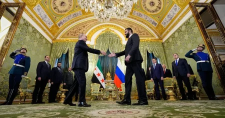 الكرملين يعلن أجندة محادثات بوتين والشرع المرتقبة في موسكو