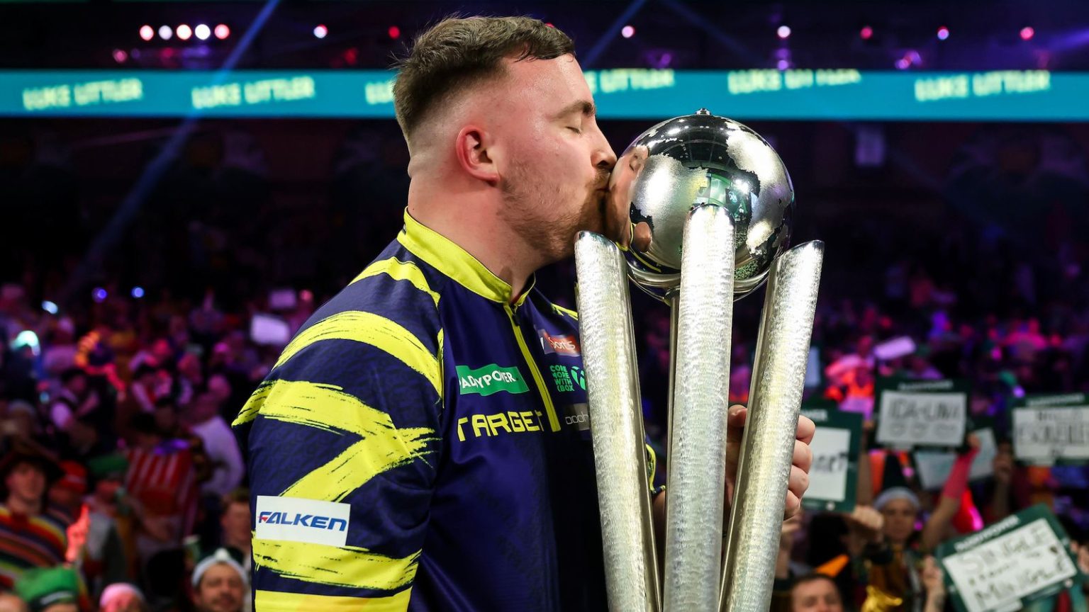 فان جيرفن يحتفظ بلقبه في بطولة (Darts Championship) 2026 بفوزه على فان فين.