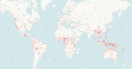 أين توجد اللغات الأكثر عرضة للانقراض في العالم؟