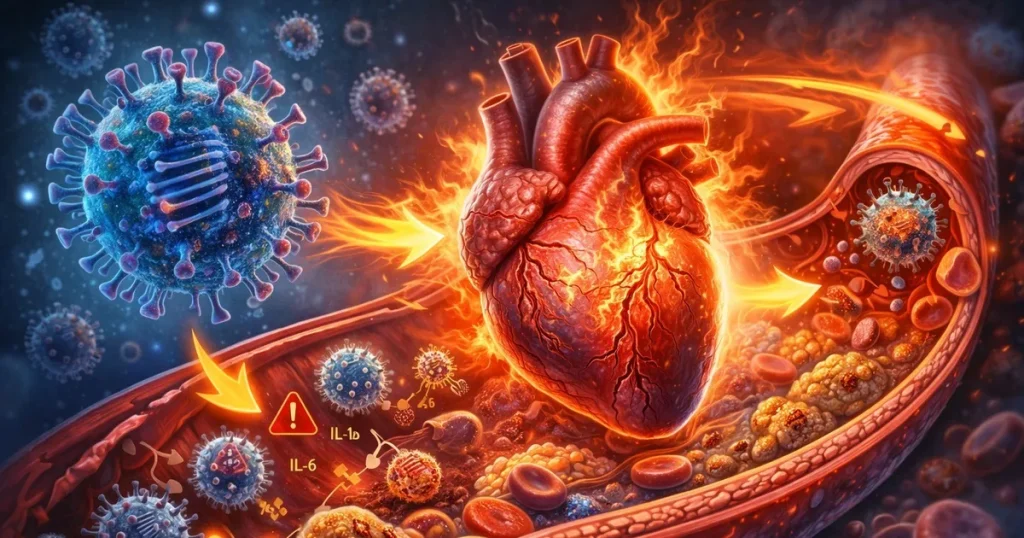 اكتشاف طبي: الإنفلونزا الشديدة تلحق أضراراً بالقلب وتزيد خطر النوبات